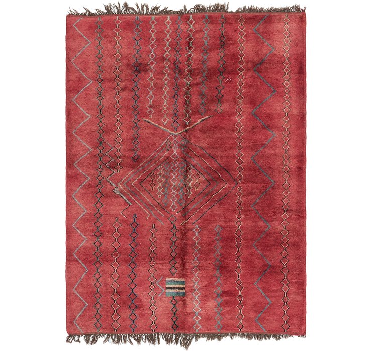 6' 8 x 9' 8 Moroccan Rug
