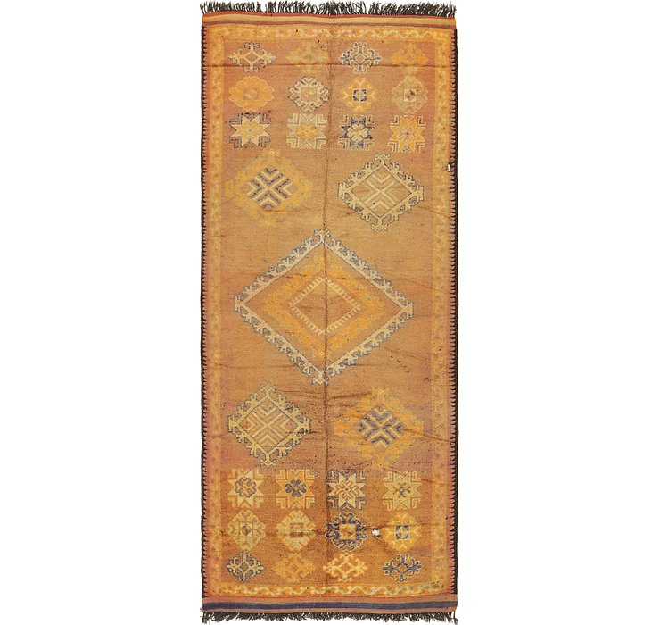 5' 10 x 15' Moroccan Runner Rug