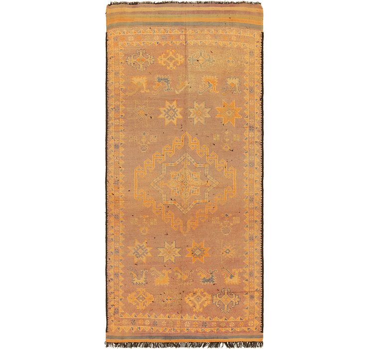 6' x 13' 9 Moroccan Runner Rug