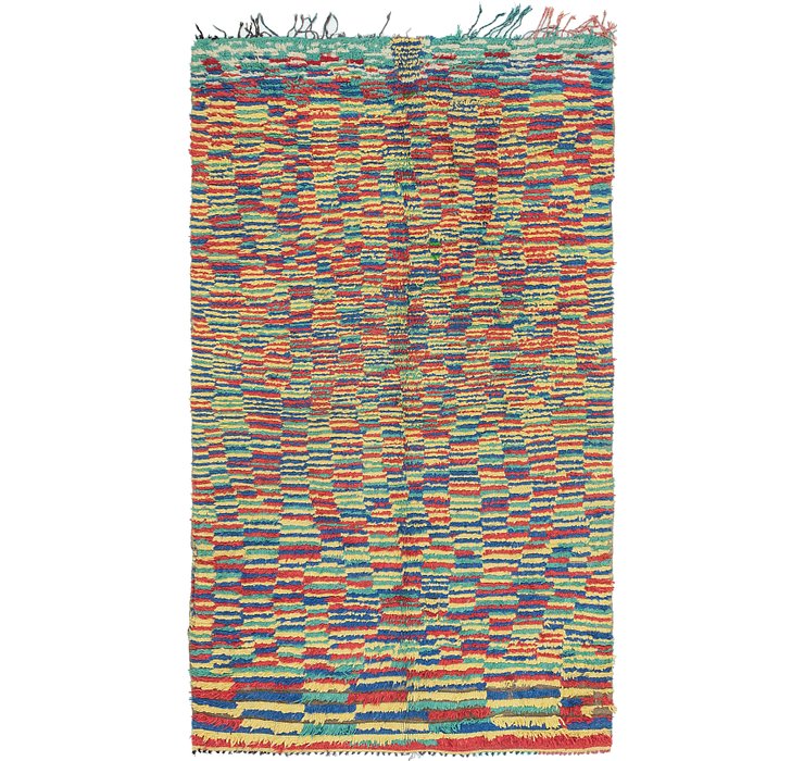 HandKnotted 5' x 9' Moroccan Rug