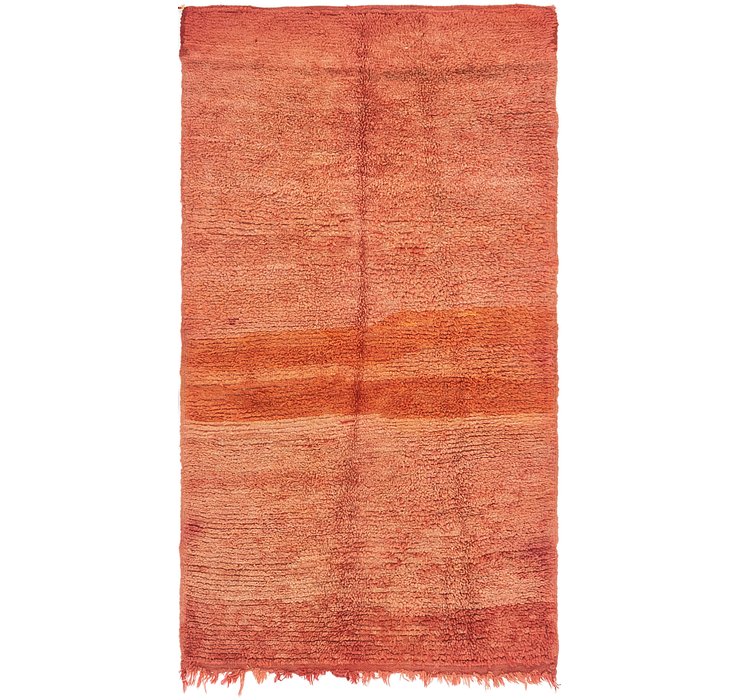 HandKnotted 4' x 7' 4 Moroccan Runner Rug