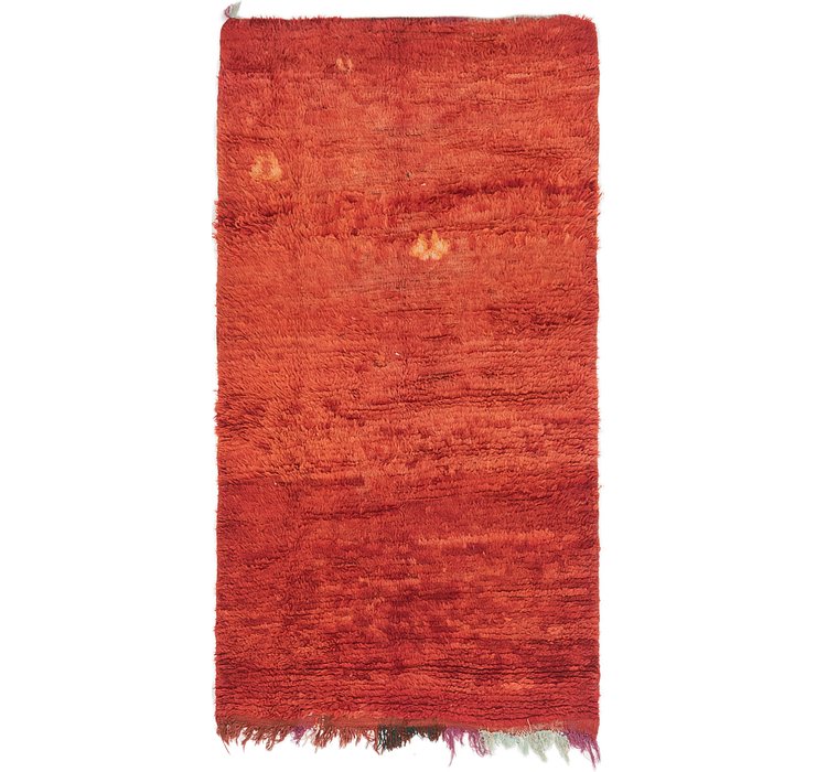 3' 2 x 5' 10 Moroccan Rug