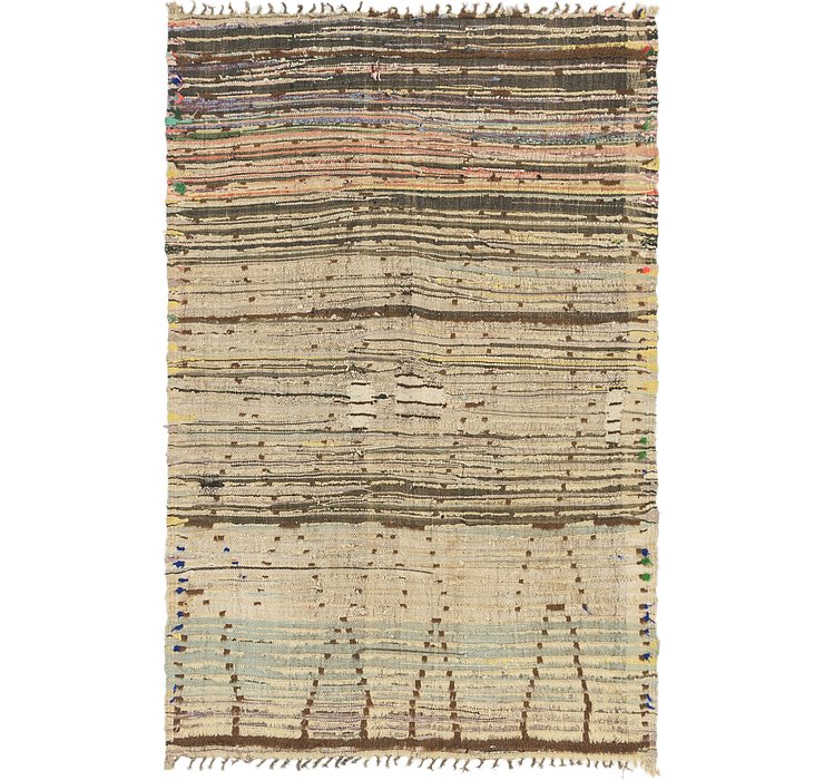 5' x 7' 6 Moroccan Rug