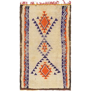4' 4 x 7' 2 Moroccan Rug