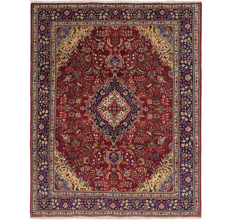 10' x 12' 7 Tabriz Persian Rug