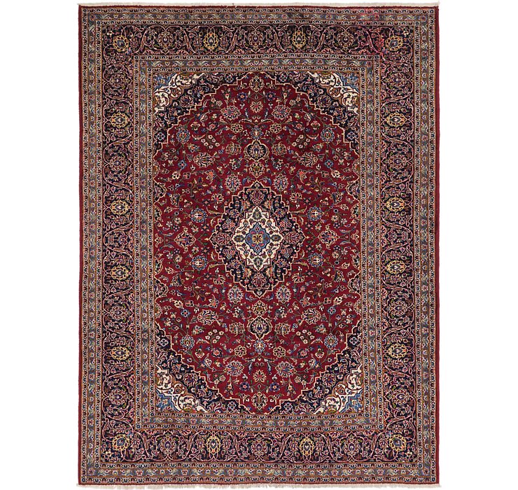 8' 4 x 11' Kashan Persian Rug