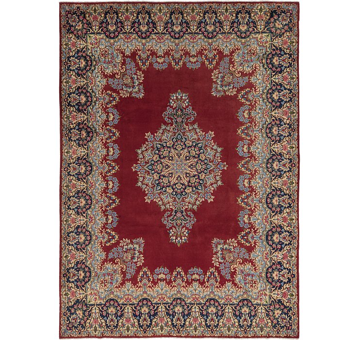 10' x 13' 9 Kerman Persian Rug