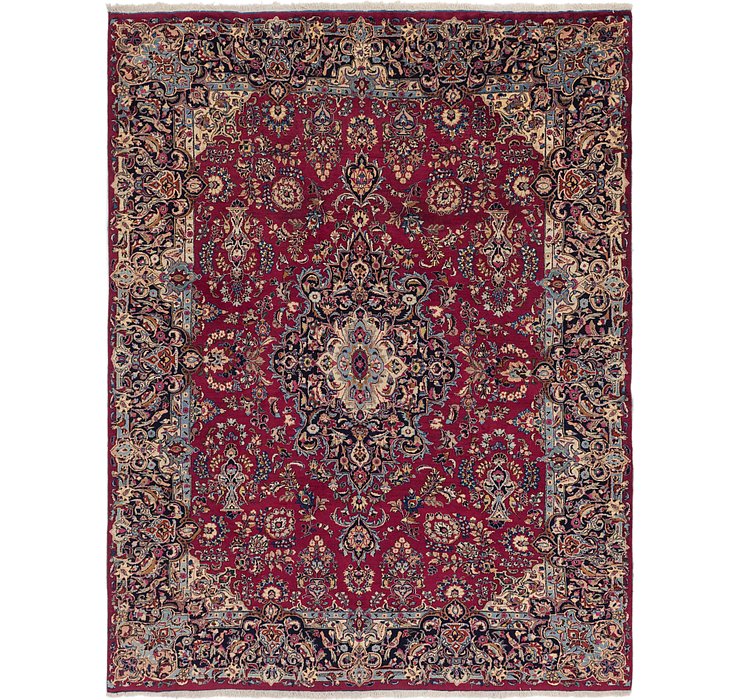 300cm x 385cm Mashad Persian Rug