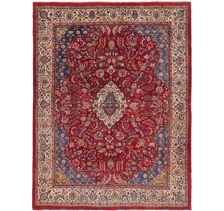 9' 8 x 12' 8 Sarough Persian Rug