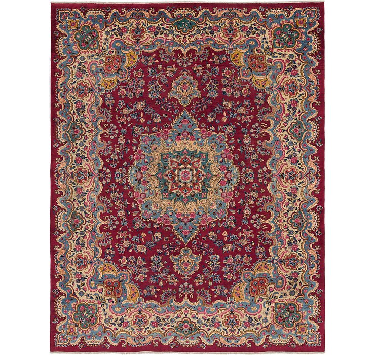 9' 9 x 12' 5 Yazd Persian Rug
