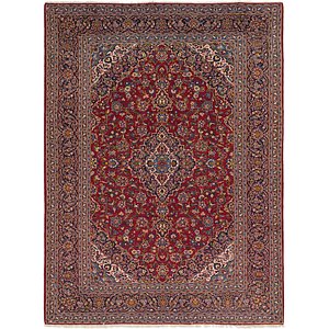 9' 8 x 12' 9 Kashan Persian Rug