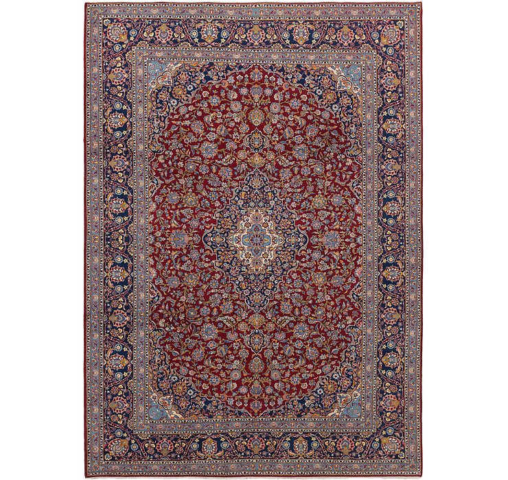 9' 7 x 13' 3 Kashan Persian Rug