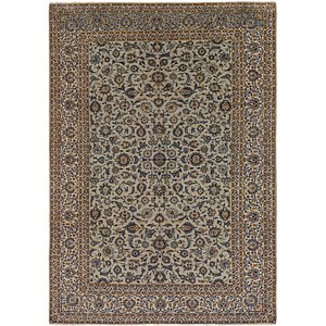 9' 5 x 13' Kashan Persian Rug