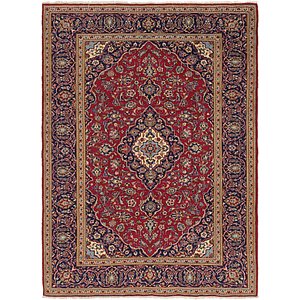 8' x 10' 10 Kashan Persian Rug