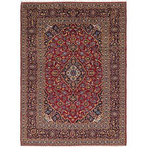 8' x 11' Kashan Persian Rug