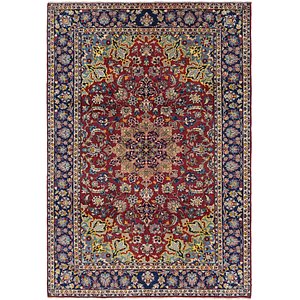 7' x 10' 2 Isfahan Persian Rug