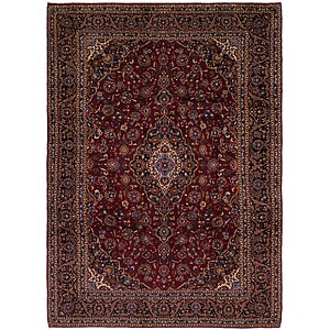 9' 6 x 13' 4 Kashan Persian Rug