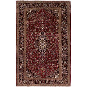 10' x 12' 9 Kashan Persian Rug