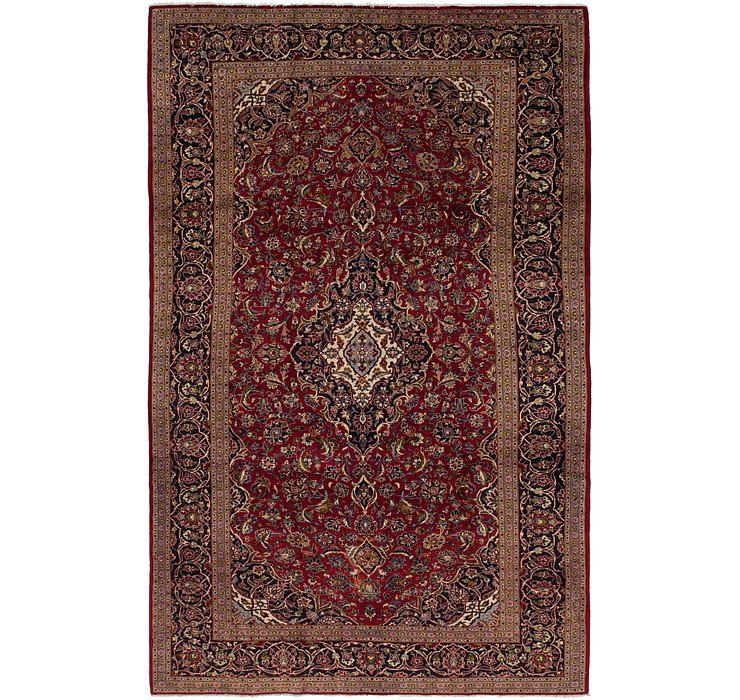 10' x 12' 9 Kashan Persian Rug