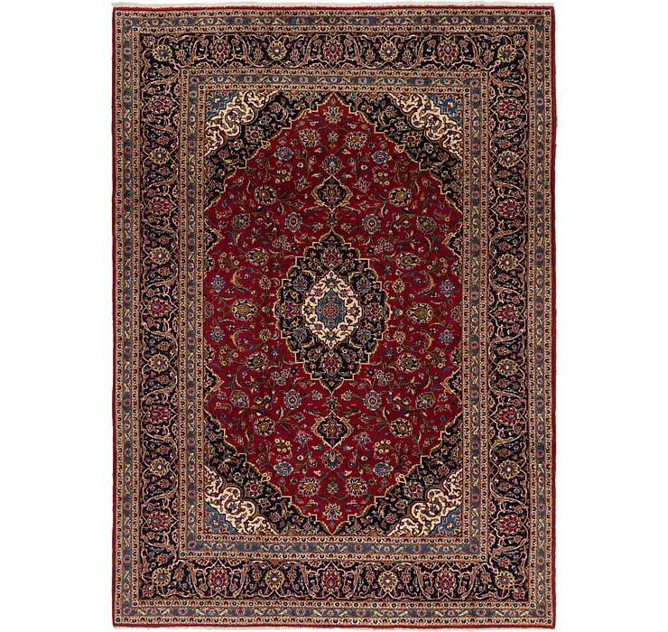 8' 4 x 11' 8 Kashan Persian Rug
