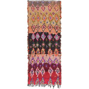 2' 6 x 6' 5 Moroccan Runner Rug