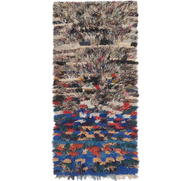2' 5 x 5' 7 Moroccan Rug