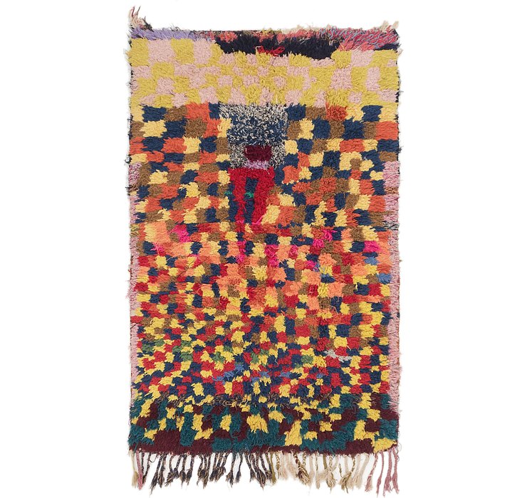 4' x 6' 8 Moroccan Rug