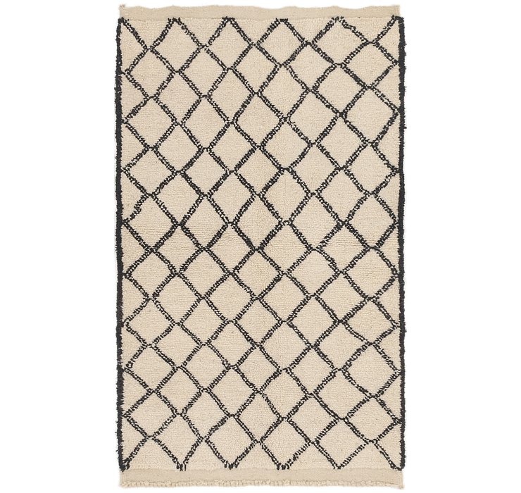 3' 9 x 6' 2 Moroccan Rug