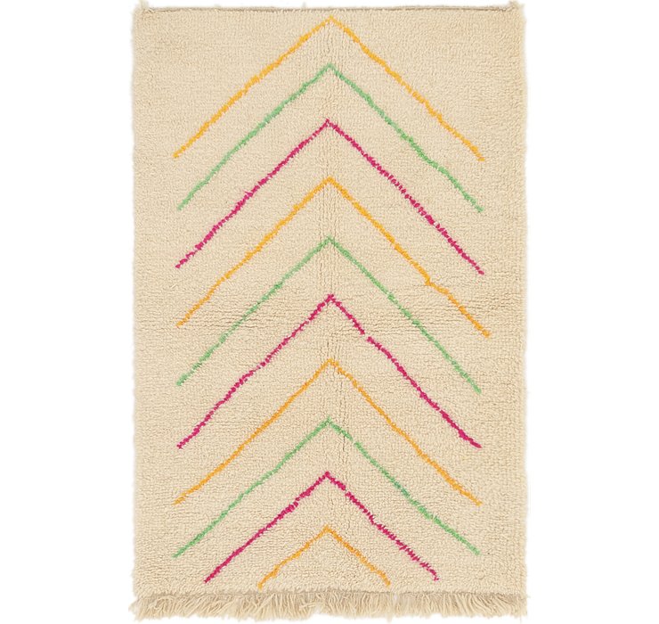3' 9 x 5' 8 Moroccan Rug