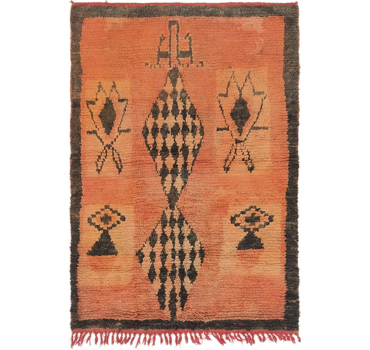 3' 8 x 5' 2 Moroccan Rug