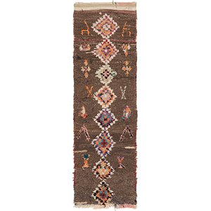 2' 8 x 8' 5 Moroccan Runner Rug