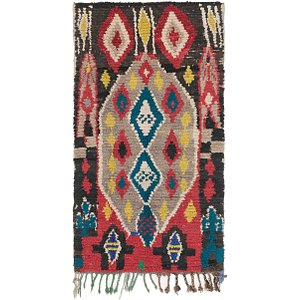 3' 9 x 6' 8 Moroccan Rug