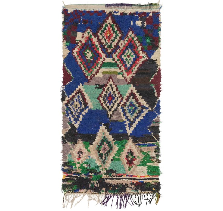 3' 6 x 6' 8 Moroccan Rug