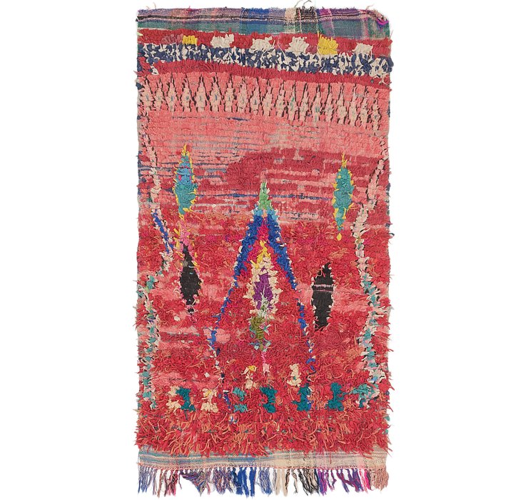 HandKnotted 3' 10 x 7' Moroccan Rug