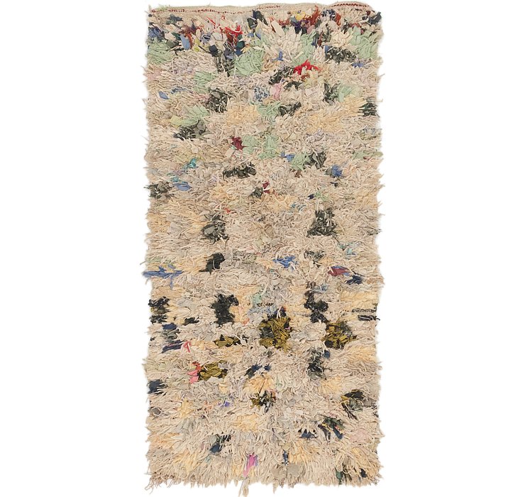 3' x 6' 6 Moroccan Runner Rug
