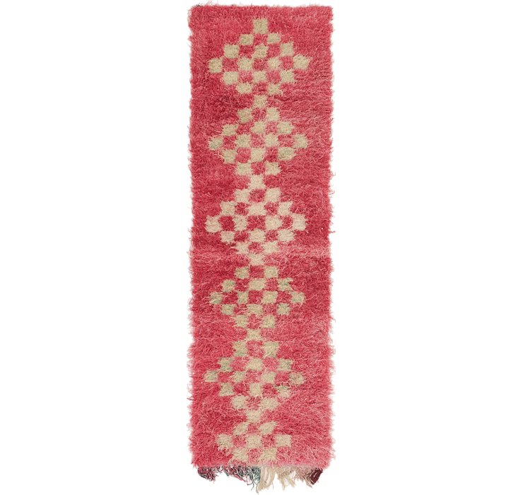 2' 5 x 8' 4 Moroccan Runner Rug