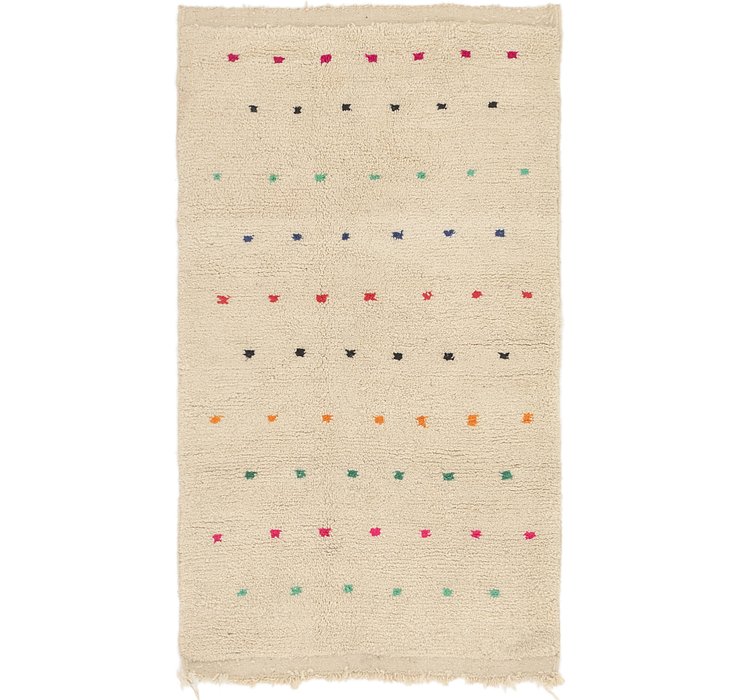 3' 8 x 6' 7 Moroccan Rug