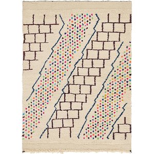 4' 6 x 6' 2 Moroccan Rug
