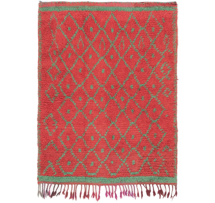 4' 2 x 5' 4 Moroccan Rug