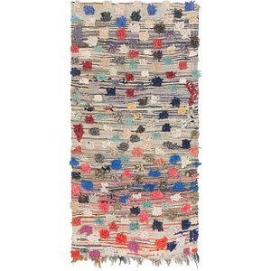 3' 8 x 7' Moroccan Rug