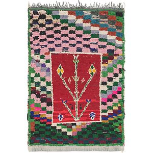 3' 7 x 5' 4 Moroccan Rug