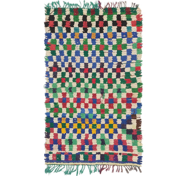 3' 5 x 5' 9 Moroccan Rug