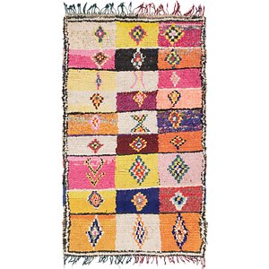 4' 9 x 8' 2 Moroccan Rug