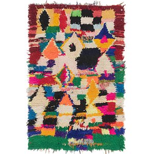 4' 6 x 6' 9 Moroccan Rug