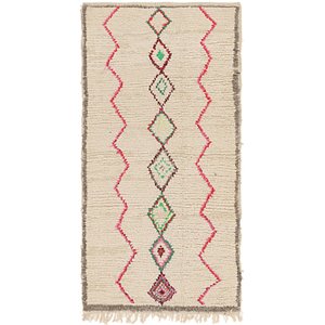 4' x 8' Moroccan Runner Rug
