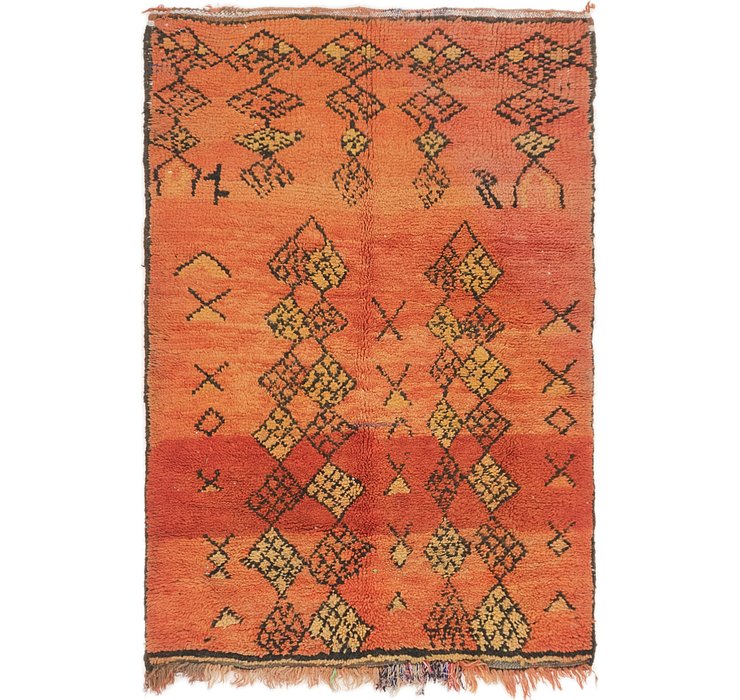 HandKnotted 3' 3 x 4' 8 Moroccan Rug