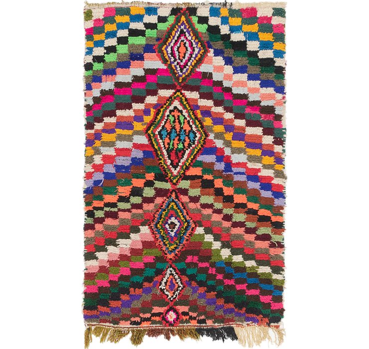 3' 7 x 6' Moroccan Rug
