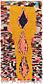 3' 9 x 7' 7 Moroccan Runner Rug thumbnail