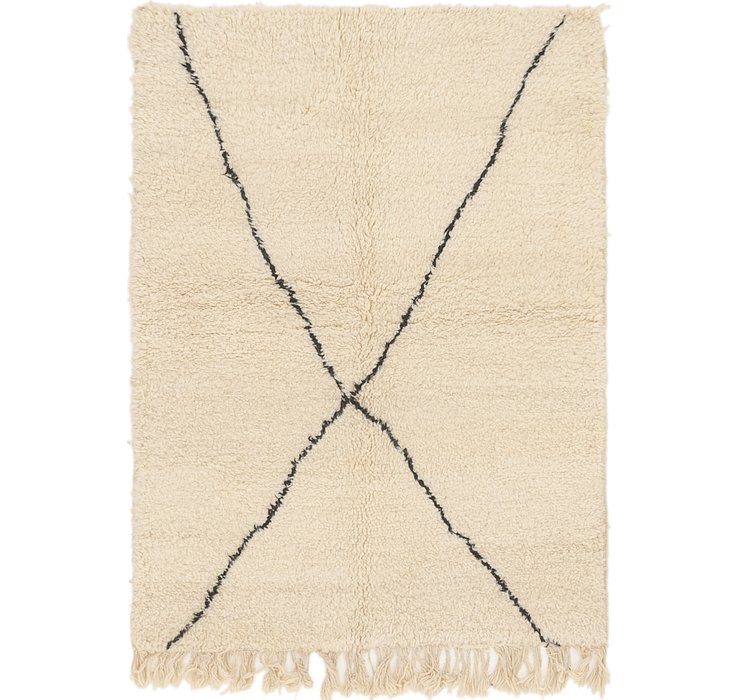 4' 4 x 6' Moroccan Rug