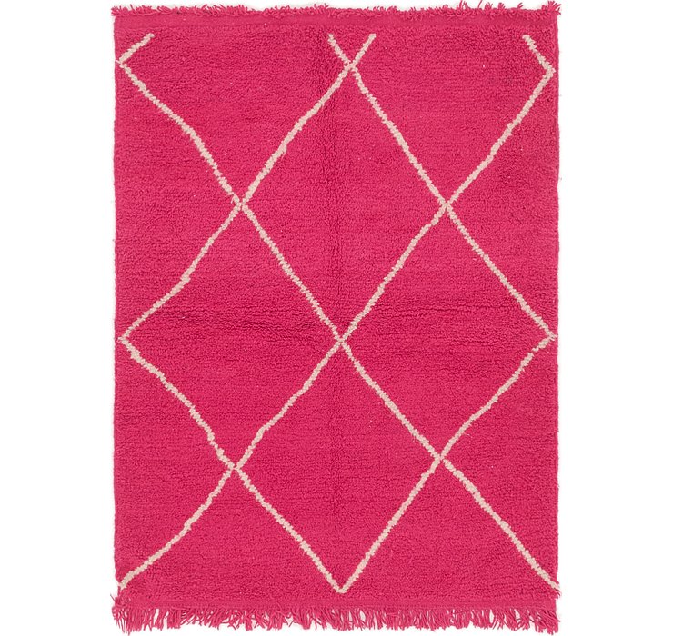 4' x 5' 2 Moroccan Rug